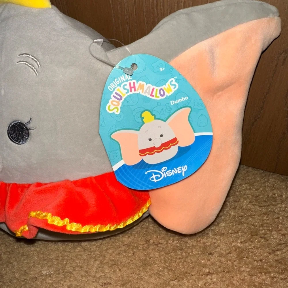 Dumbo Disney 10”‎ Squishmallow New With Tags